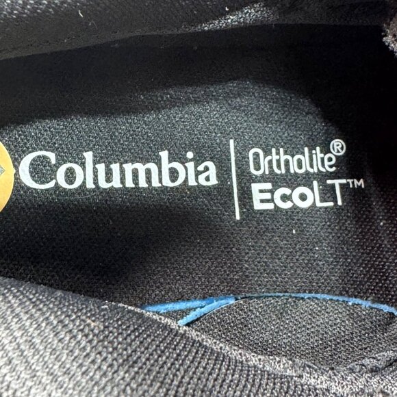 Columbia Womens Peakfreak II Mid Outdry Hiking Boots Size 11 Black/Red Ortholite - Picture 6 of 9